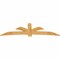 Ekena Millwork Davenport Rough Sawn Timber Gable Bracket, Western Red Cedar, 96"W x 28"H x 2"D x 6"F, 7/12 Pitch GBW096X28X0206DAV00RWR - alternate 4